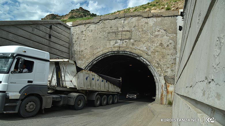 به‌ وێنه‌.. ڕۆژ دوای ڕۆژ تونێلی ده‌ربه‌ندیخان مه‌ترسیدارتر ده‌بێت